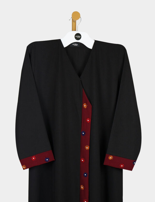 ABAYA "GARNET PETAL"
