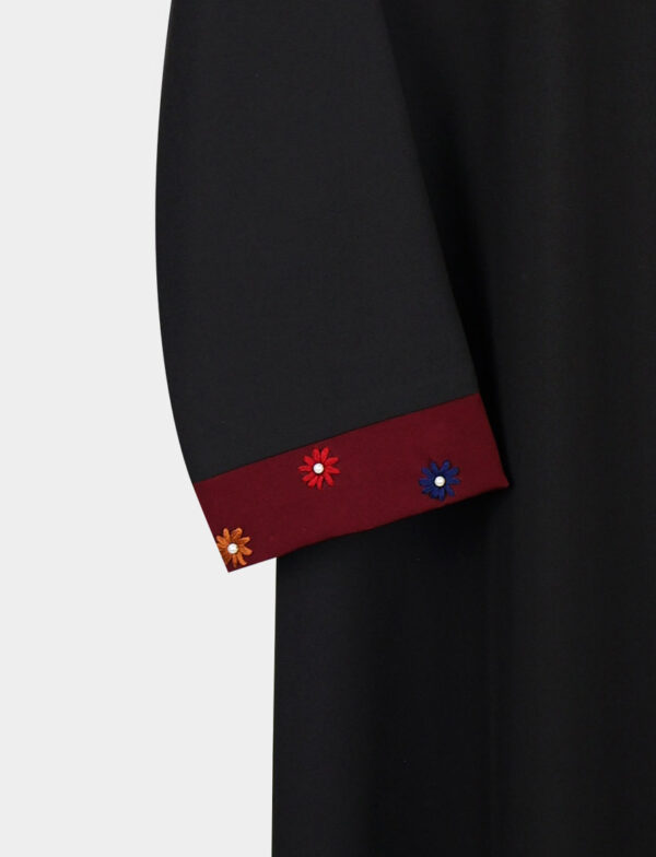 ABAYA "GARNET PETAL"